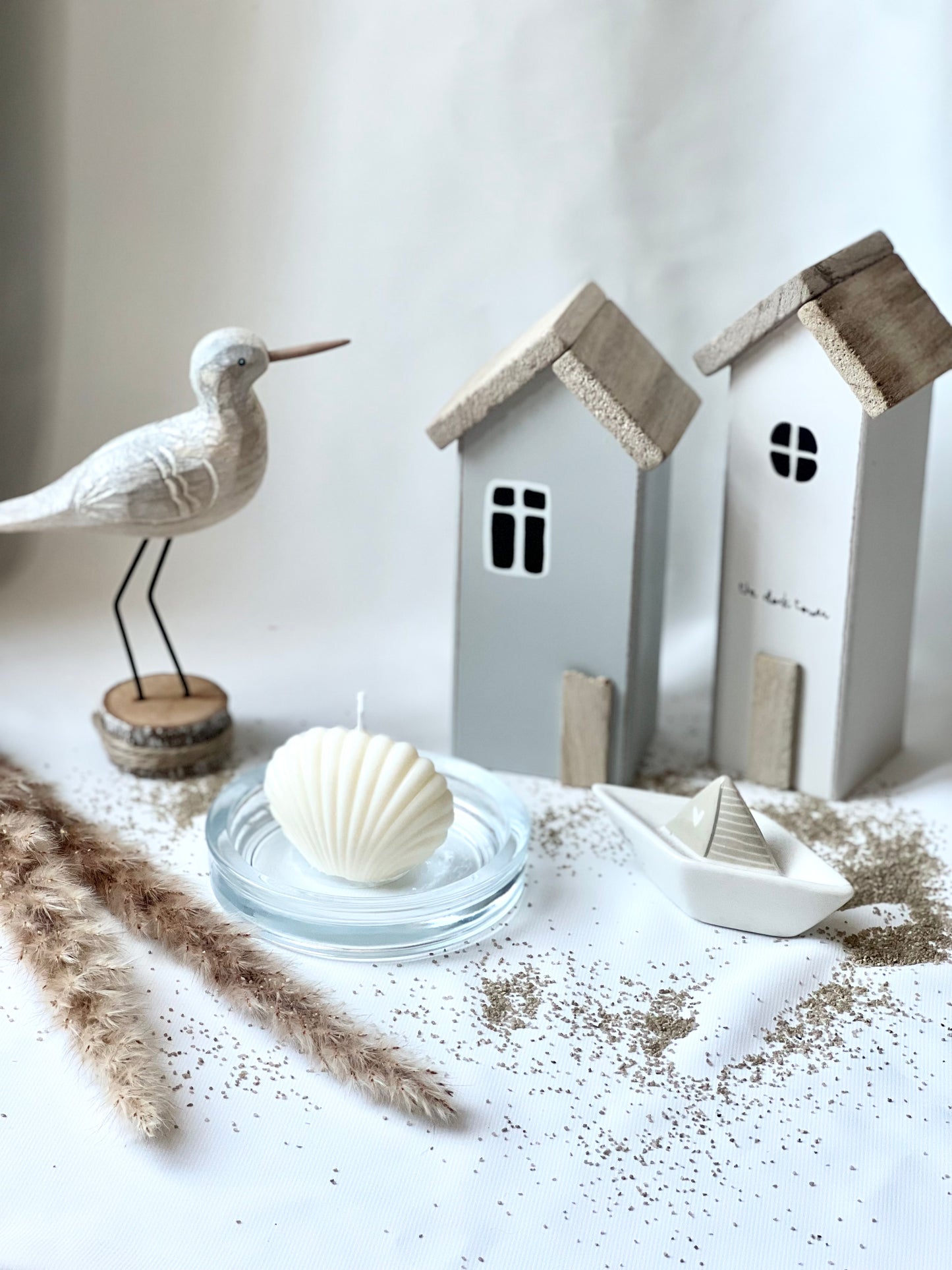 Muschelkerze "Moana"