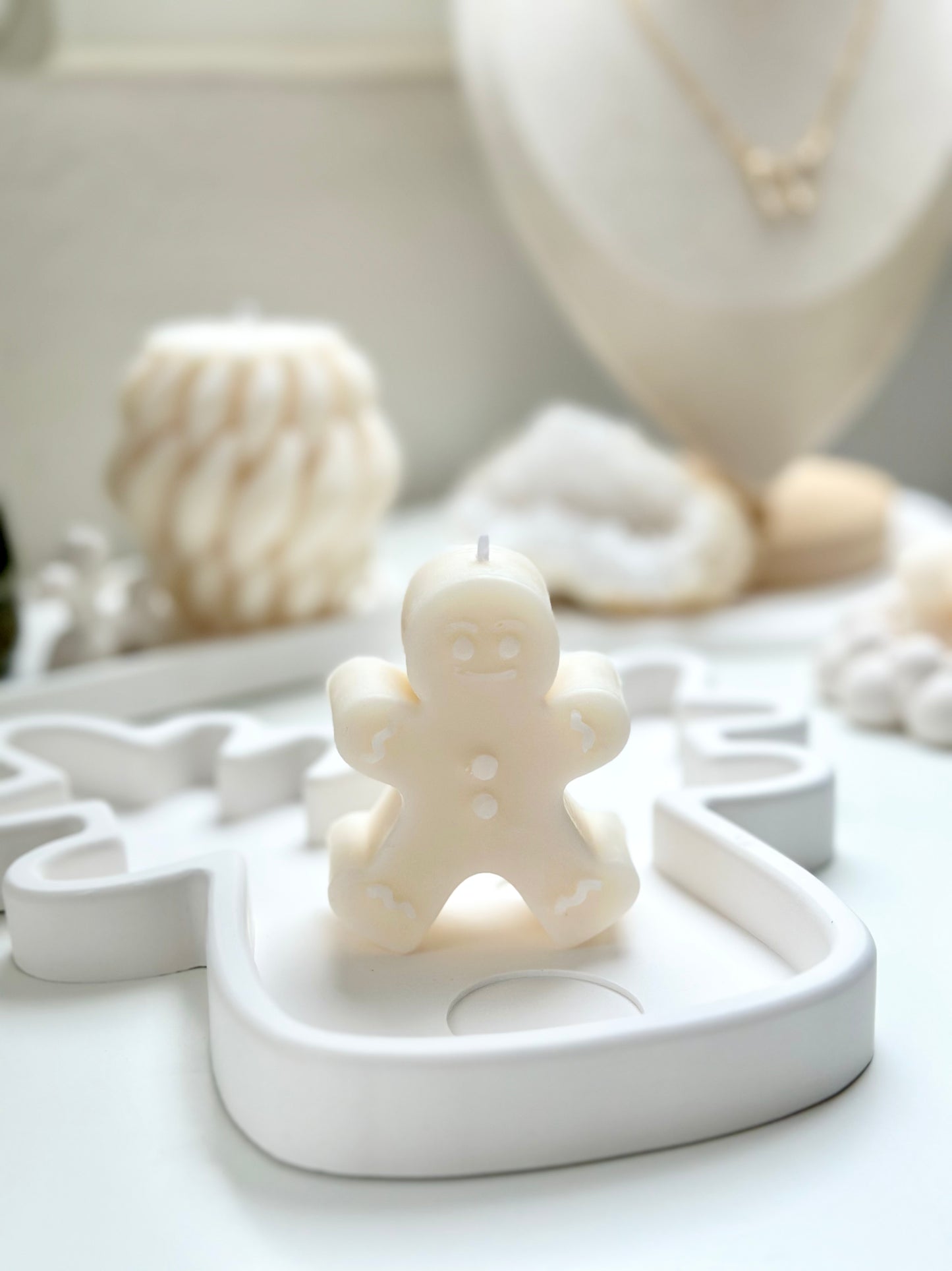 Lebkuchen-Männchen Kerze